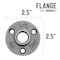 Stz STZ Industries Pipe Decor Iron Flange 1/2 in. 366 FM-JR-12-8 - alternate 4